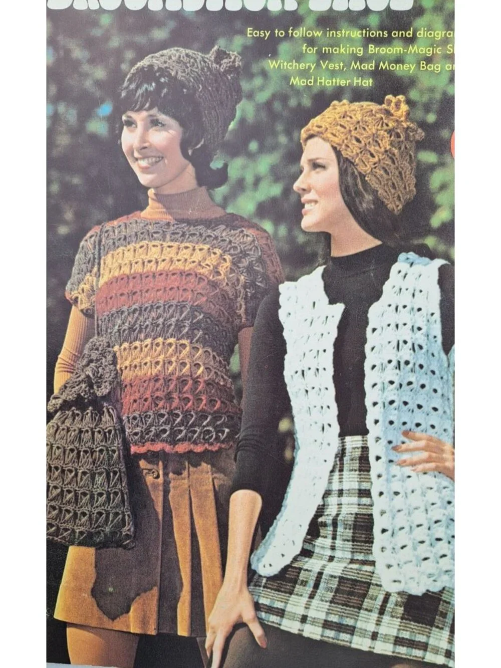Vintage Crochet Assorted Pattern & Booklet Lot Doilies Collars Blankets Afghans